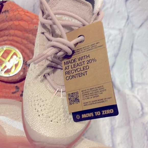 🔵”NWT” NIKE Vapormax Flyknit Pink Sneakers - Picture 12 of 16